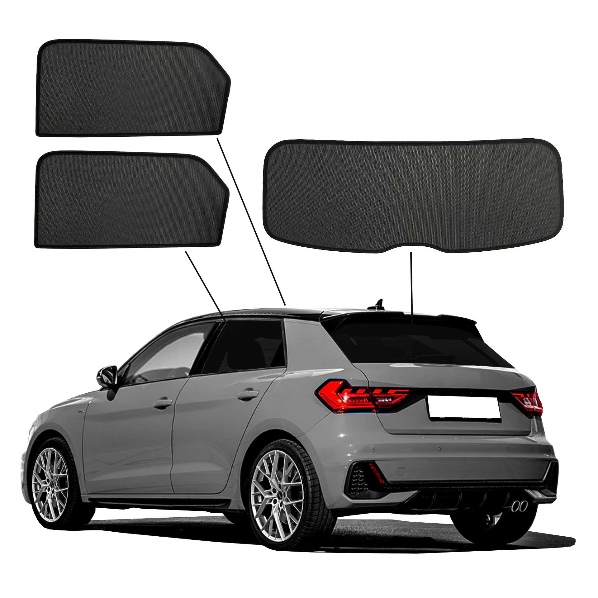 Audi A1 sportback 2018- SunClip privacy & sun protection ☀️